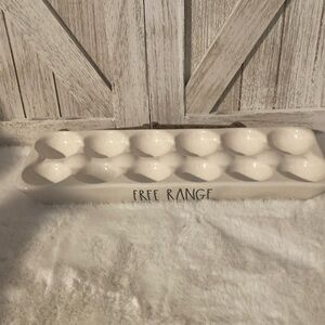 Rae Dunn Free Range Egg Holder